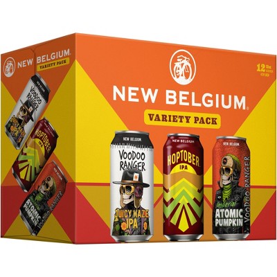 New Belgium Brewing Variety Pack - 12pk/12 Fl Oz Cans : Target