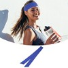 Unique Bargains Adjustable Soft Sweat Wicking Tennis Tie Headband Sweatband for Men Women 3 Pcs - 2 of 4