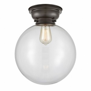 Beacon - 1 Light Flush Mount In Industrial Style-13.15 Inches Tall and 12 Inches Wide - 1 of 1