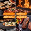 Mckay Grill Mats - Non Stick, Heavy Duty, Reusable liners - Set of 5 - 2 of 4