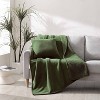 50"x60" Haley Chenille Faux Shearling Throw Blanket and 18"x18" Square Throw Pillow Set - Crescent & Starlight - 2 of 4