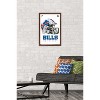 Trends International NFL Buffalo Bills - Drip Helmet 20 Framed Wall Poster Prints - 2 of 4