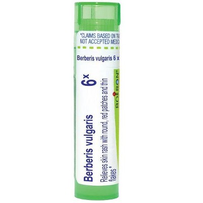 Berberis Vulgaris 6X by Boiron Homeopathic Single Medicine For First Aid  -  80 Pellet