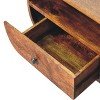 CAVINAS Mid-Century Modern Wooden TV Stand with 2 Drawers and Open Shelf Vintage Style Media Console for Living Room - 3 of 4