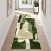 Modern Abstract Indoor Area Rug Low Pile Non Slip Soft Carpet For Living Room Bedroom Washable Foldable Rugs Office Rome Decor - 2 of 4