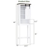 Over The Toilet Storage Cabinet, Farmhouse Storage Cabinet Over Toilet with Sliding Barn Door - 2 of 4