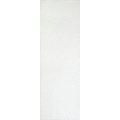 Nuloom Amy Cozy Plush Casual Faux Rabbit Pet Friendly Premium Machine Washable Area Rug