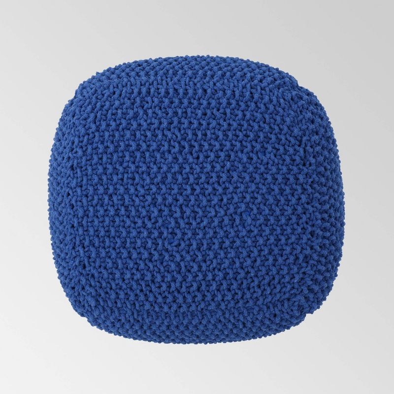 Elowski Knitted Pouf - Christopher Knight Home, 5 of 6