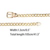 Elerevyo Women's Adjustable Waist Link Chain Belt for Jeans Dresses - 3 of 4