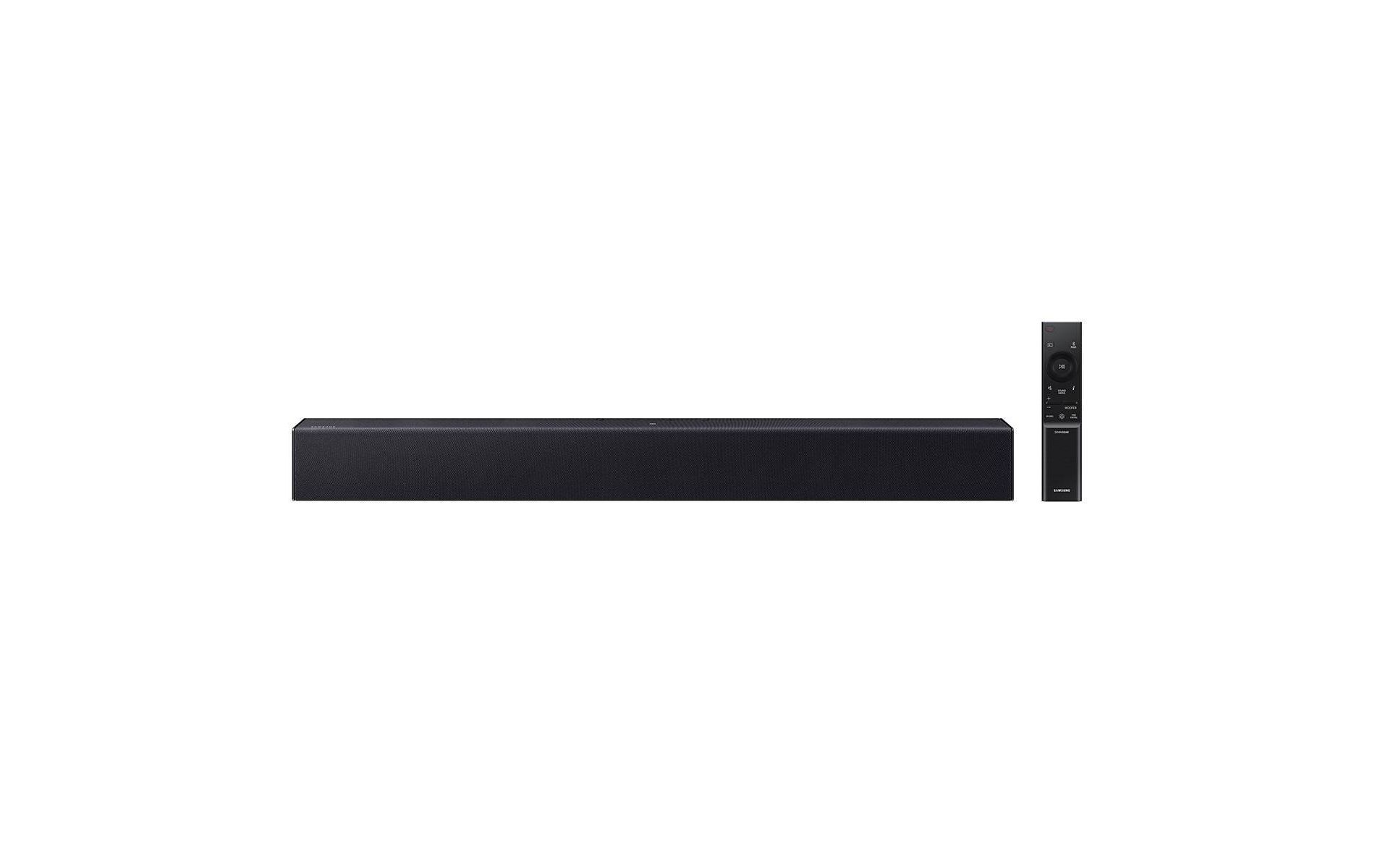 Samsung 2.0Ch Soundbar with Built-in Woofer - Titan Black (HW-B400F)