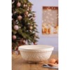 Mason Cash Deck The Halls Size 18 Cream Mixing Bowl, 2.85 Quart - 4 of 4