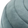 Anna Round Pouf Turquoise - Wyndenhall : Target