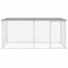 vidaXL Chicken Cage Light Grey Galvanized Steel Large Durable - 3 of 4