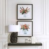 Uttermost Fresh Flowers Watercolor Prints, Set of 2 - 2 of 4