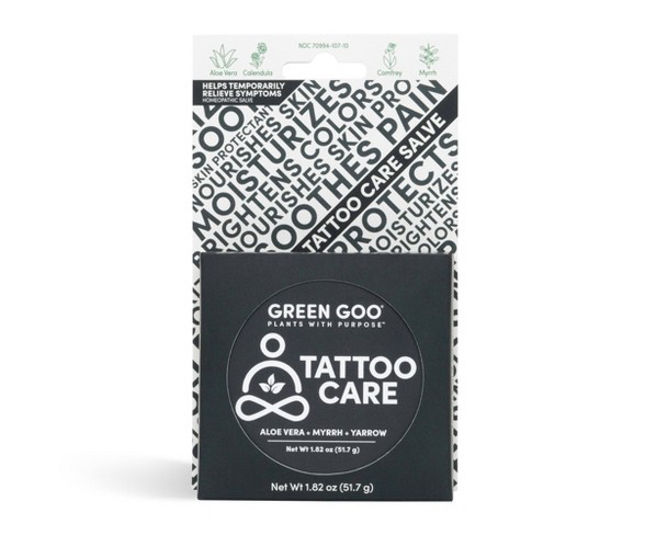Green Goo Tattoo Care Skin Healing Treatment - 1.82oz