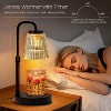 FAAYFIAN Adjustable Candle Warmer Lamp with Timer,Wood Base Metal Shade,Birthday Gifts for Women Mom - 4 of 4