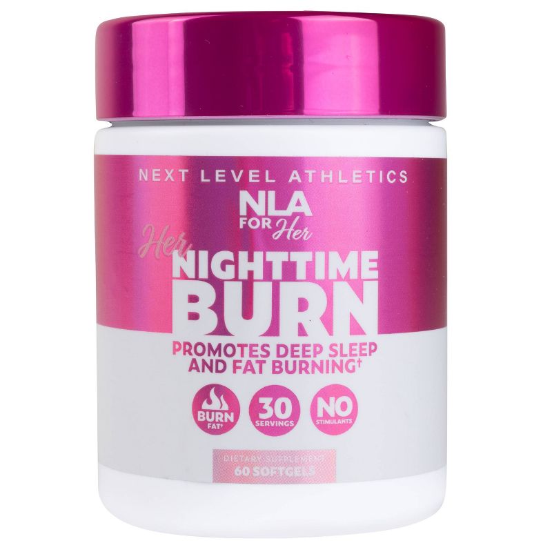 NLA for Her Nighttime Burn Capsules - 60ct, 1 of 10