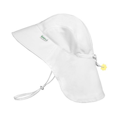Green Sprouts Baby/toddler Adventure Sun Protection Hat White 0/6