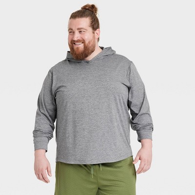 Men's Soft Stretch Hooded Long Sleeve Top - All In Motion™