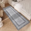 Modern Machine Washable Area Rug Ultra Thin Stain Resistant Non Shedding Non Slip Pet Friendly Floor Rug for Living Room Bedroom - 3 of 4