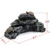 Unique Bargains Resin Aquatic Turtles Climbing Rock Ramp Aquarium Fish Tank Landscape Decor - 2 of 4