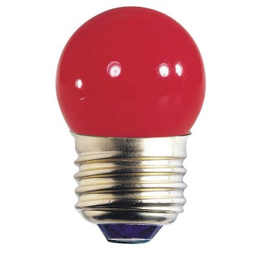 Westinghouse - Specialty - Incandescent Bulb - E26 (Medium) - Red - 7.5 W - S11 - 1 Pack - Case of 10