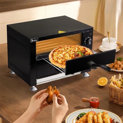 Winado 17.9 In. 2200W Electric Countertop Double Deck Pizza Oven