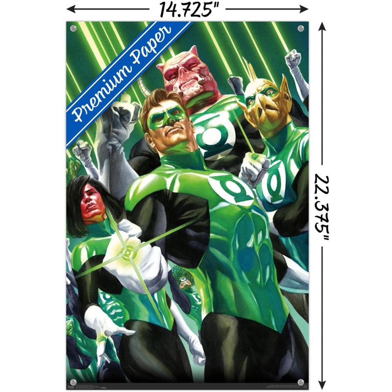 Trends International DC Comics - The Green Lantern Corps - Portrait Unframed Wall Poster Prints, 3 of 7