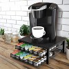 K-Cup Drawer Organizer for Keurig, Space-Saving Coffee Pod Holder for Countertop Coffee Station - 3 of 4