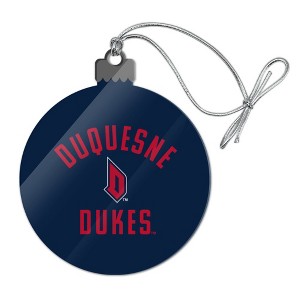 Duquesne University Dukes Logo Acrylic Christmas Tree Holiday Ornament - 1 of 4