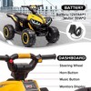 12V Kids Ride On ATV, 4 Wheeler Electric Vehicle for Toddlers, Battery Powered Motorized Quad Toy Car - 2 of 4