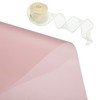 Unique Bargains Decorative Elegant Waterproof Matte Gift Wrap Paper with Ribbon 1 Set - 4 of 4