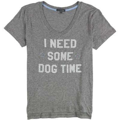 P.J. Salvage Womens I Need Some Dog Time Pajama Sleep T-shirt