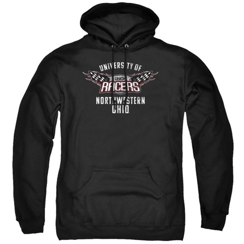 Campus Lab University Of Northwestern Ohio Official Racers Logo Unisex Adult Pull over Hoodie Target