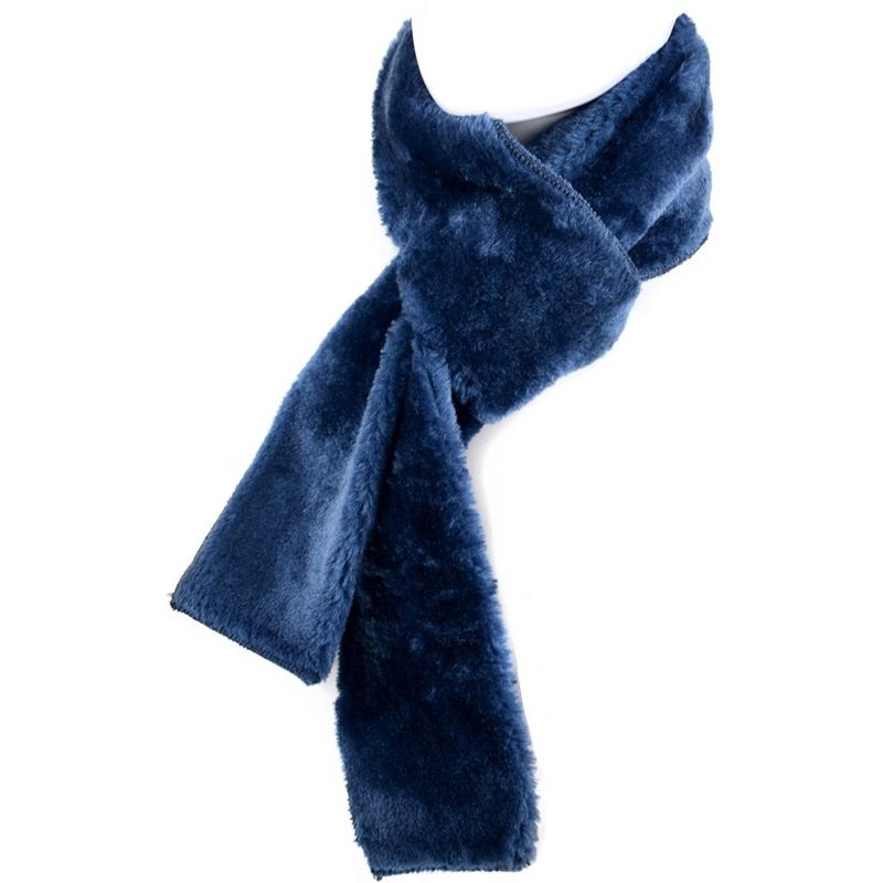 Women's Plush Faux Fur and Fleece Gloves Scarf Hat 3 Piece Winter Set, 4 of 6