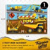 Treasures Gifted Construction Backdrop Banner - Construction Party Supplies - 2 of 4