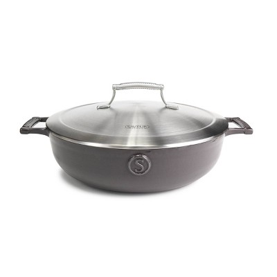 Cuisinart Chef's Classic 3qt Blue Enameled Cast Iron Round Casserole With  Cover - Ci630-20bg : Target