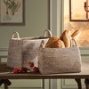Plum & Post Burma Rattan Narrow Magazine Baskets, Set Of 2 - 2 of 2