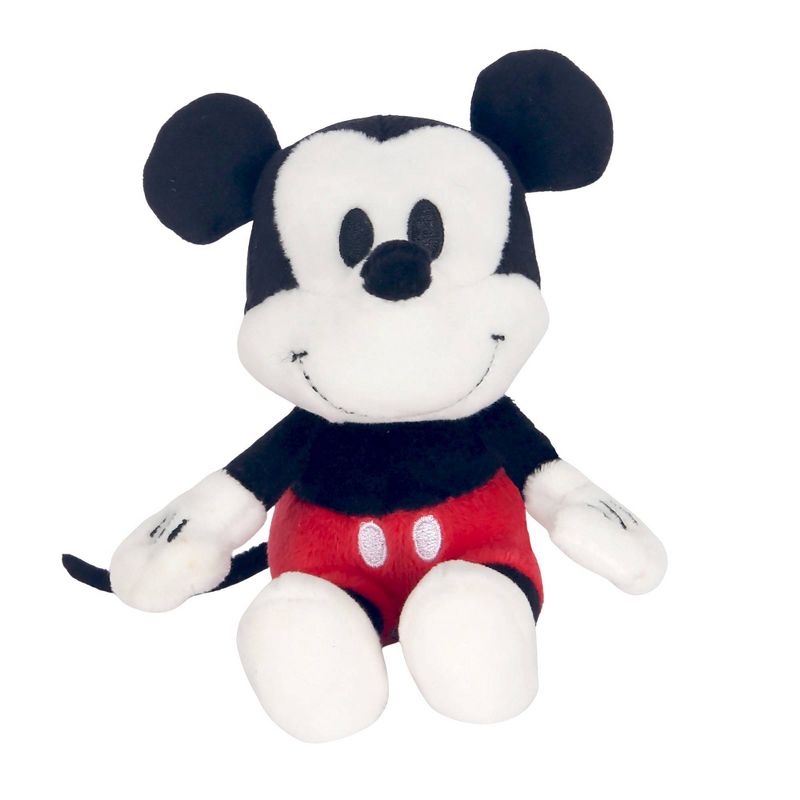 Lambs &#38; Ivy Mickey Mouse Swaddle Blanket &#38; Plush Infant Gift Set - 2pk, 3 of 7