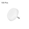 Unique Bargains Plastic Anti-slip Noise Reduction Wear-resistant Furniture Glide 100 Pcs - 3 of 4
