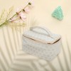 Unique Bargains Lightweight Square Dots Travel Cosmetic Bag 1 Pc - 3 of 4