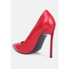 Urchin Croc Patterened High Heeled Sandal Women - 3 of 4