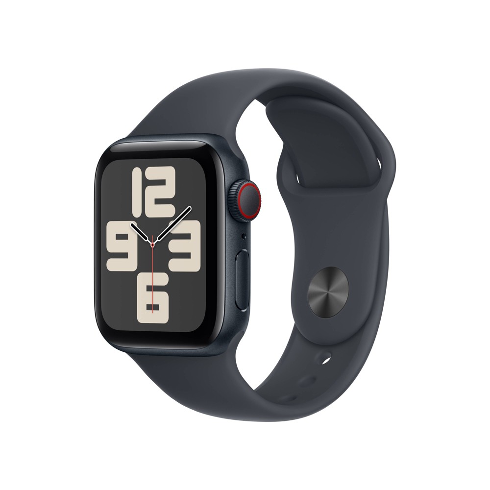 Photos - Wrist Watch Apple Watch SE GPS + Cellular  40mm Midnight Aluminum Case with Midn(2024)