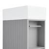 NicBex 18.6" Bathroom Vanity with Sink, Bathroom Cabinet Storage with 1 Spacious Cabinet and 2 Open Shelf for Bathroom - 4 of 4