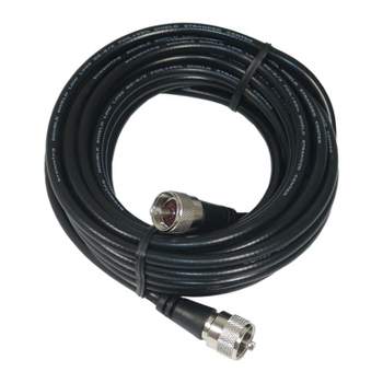 Browning® Heavy-Duty CB Antenna Coaxial Cable Assembly with Preinstalled UHF PL-259, 18 Feet.