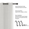 1-Inch Curtain Rod, Decorative Striped Cone Finials & Hardware for Home Decor in Bedroom, Living Room & Kitchen, 66-120-Inch by Lavish Home - 3 of 4