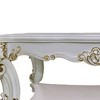 50" Vendome Coffee Table Antique Pearl Finish - Acme Furniture: Elegant Square Design, Scrolled Legs, No Assembly Required - 4 of 4
