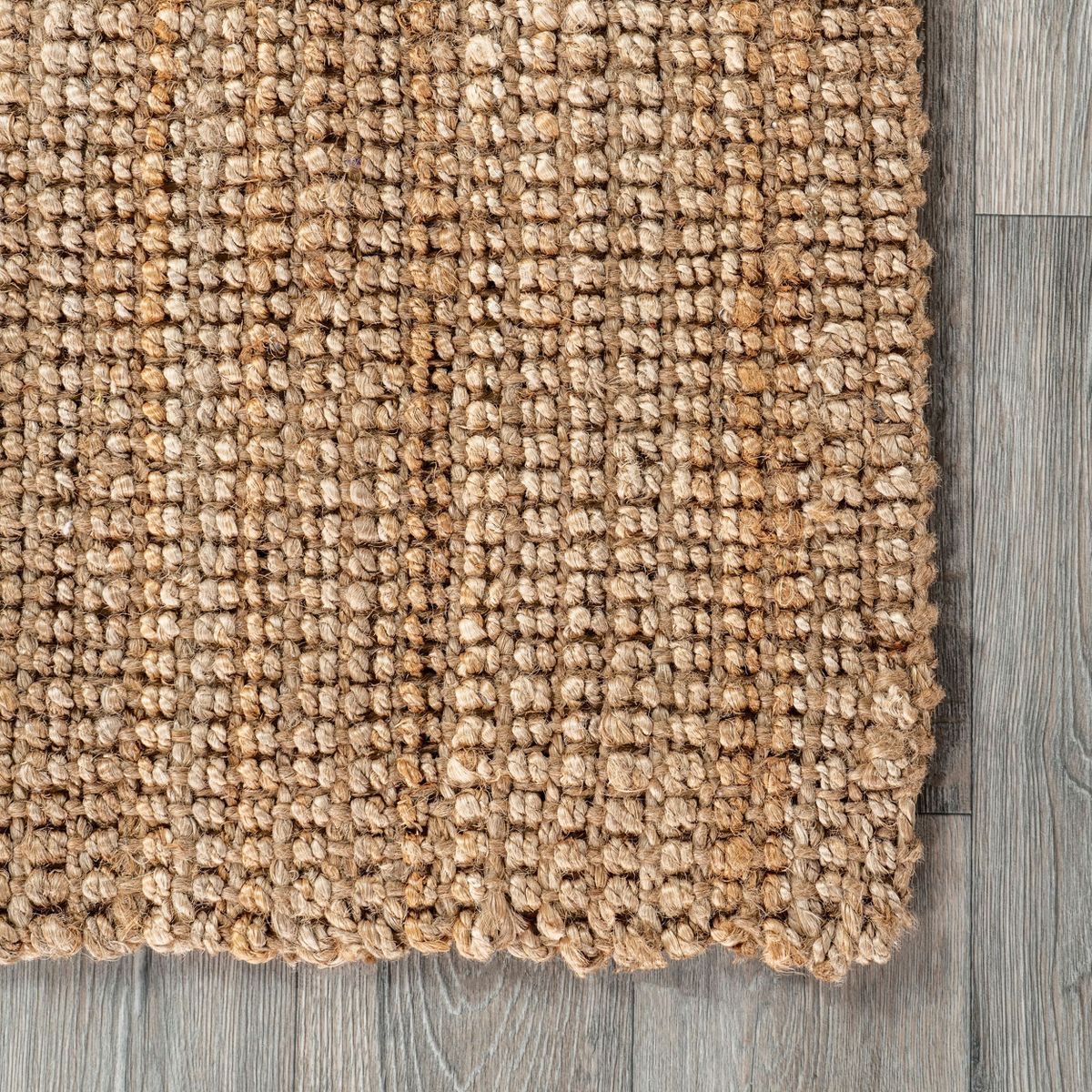 Nuloom Ashli Solid Farmhouse Jute Indoor Area Rug - thumbnail 3