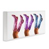 Stupell Industries Trendy Glam Cowgirl Boots Black Framed Giclee Art - 3 of 4