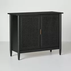 Wood & Cane Storage Cabinet - Hearth & Hand™ with Magnolia